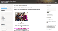 Desktop Screenshot of christianlibrary.org.au