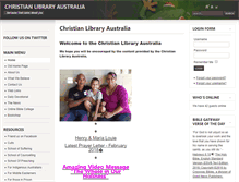 Tablet Screenshot of christianlibrary.org.au